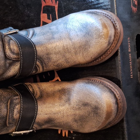 Freebird pewter Contra boots size 8 - Picture 6 of 9
